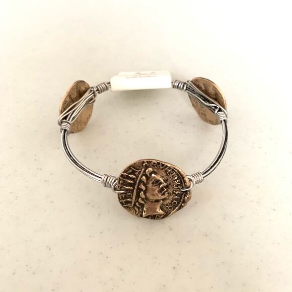 Sugar Coin Bracelet Metal bangle - Picture 1 of 4